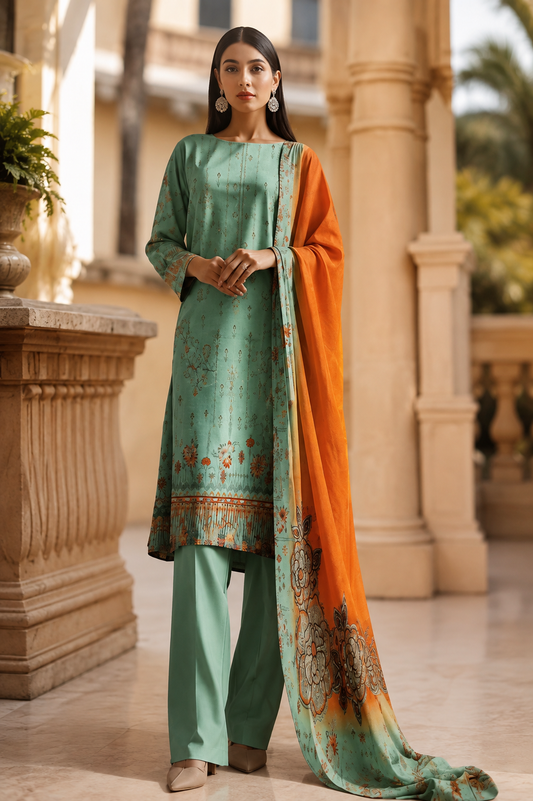 Sabia Waseem Embroidered Dress
