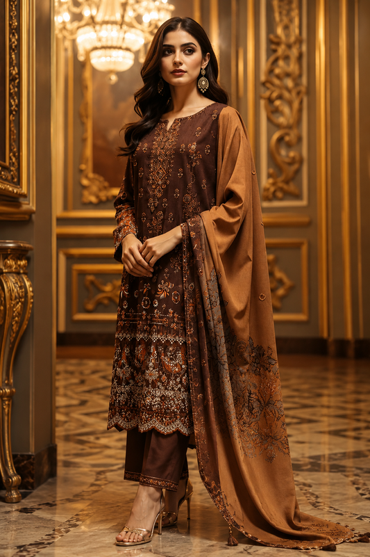 Sobia Wassem Embroderd Dress