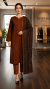 Waresha Brand Embroidered Lawn Suit