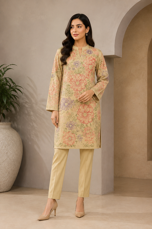 Bareeze Embroidered 2-Piece Unstitched Suit