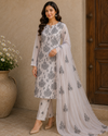 “Bareeze Fully Embroidered Lawn 3-Piece”