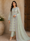 “Bareeze Fully Embroidered Lawn 3-Piece”