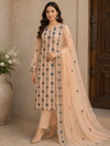 “Bareeze Fully Embroidered Lawn 3-Piece”