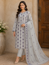 “Bareeze Fully Embroidered Lawn 3-Piece”