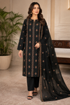 “Bareeze Fully Embroidered Lawn 3-Piece”