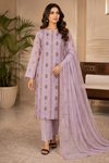 “Bareeze Fully Embroidered Lawn 3-Piece”