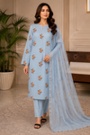 “Bareeze Fully Embroidered Lawn 3-Piece”