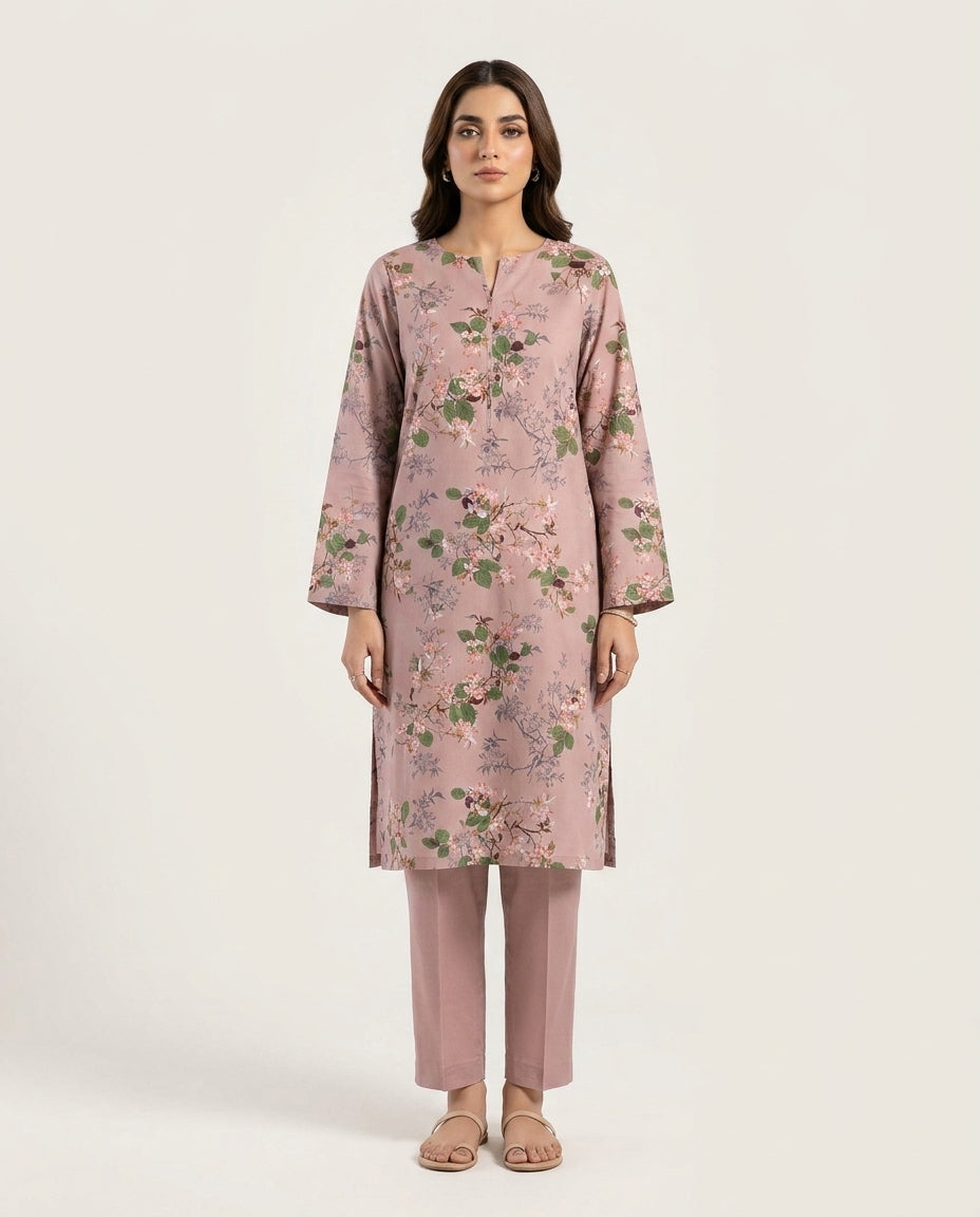 Nishat Linen 2PC All Over Printed Suit