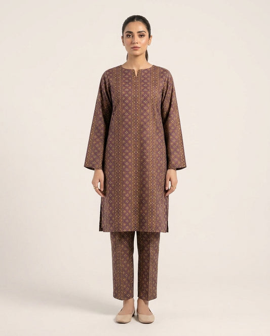 Nishat Linen 2PC All Over Printed Suit