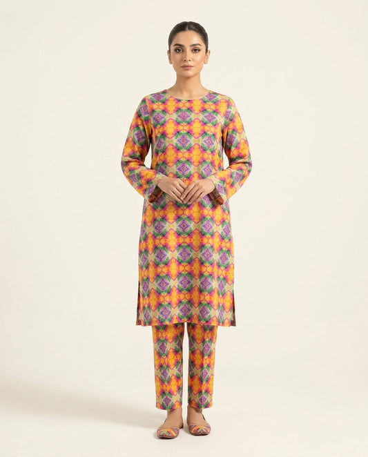 Nishat Linen 2PC All Over Printed Suit