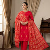 Premium Karandi Embroidered 3PC Suit