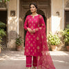 Premium Karandi Embroidered 3PC Suit